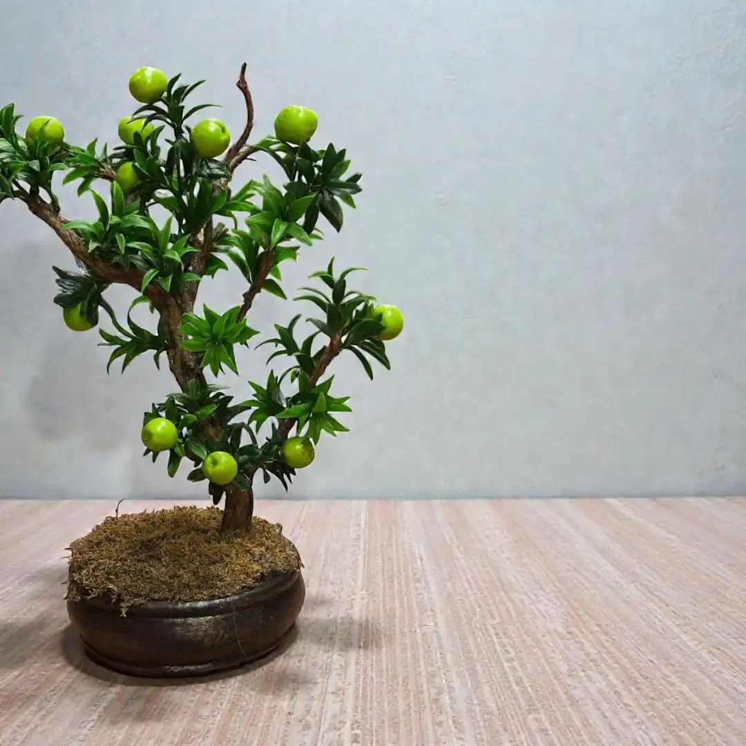 MASA ÜSTÜ YAPAY ELMA AĞAÇ (65 CM)